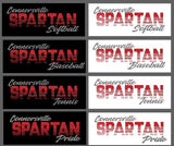 White Spartan Champion Tshirt