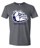 Grey Tshirt - Centerville Bulldogs