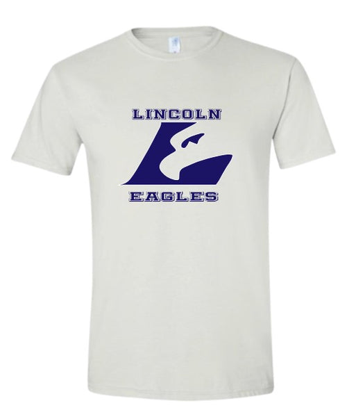 White Tshirt - Lincoln Eagles