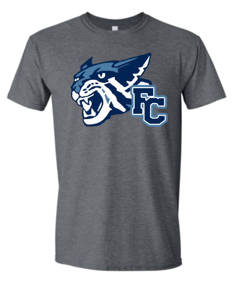 Grey Tshirt - Franklin County Wildcat